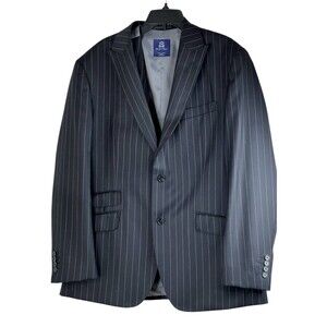 Berragamo Elegant Dino Filarte Super 130 Blazer Suit Coat with Vest 44R